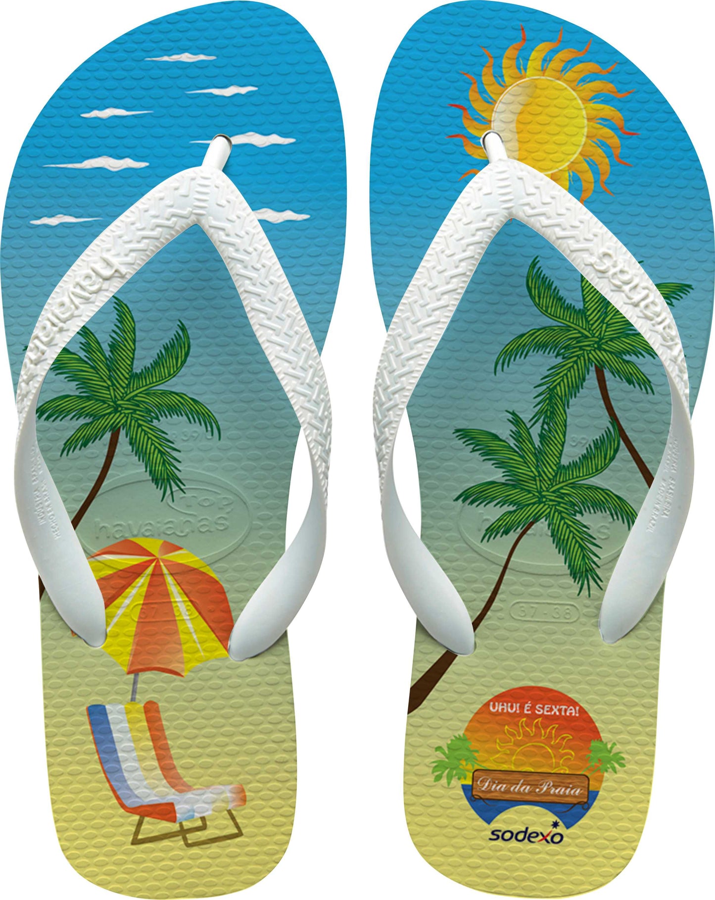 Chinelos Havaianas - Original - Personalizados